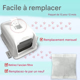 Filtres Charbon Anti Odeurs Lapin