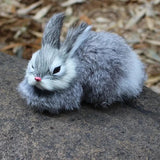 Lapin Miniature Peluche Réaliste