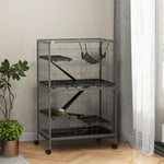 cage lapin 4 etage exterieur