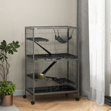 cage lapin 4 etage exterieur