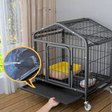 cage lapin design avec litière