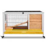 cage lapin etage interieur