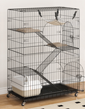 cage lapin trois etages