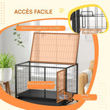 cage a lapin nain