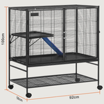 cage lapin 2 etage taille