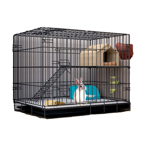 cage lapin 2 étages