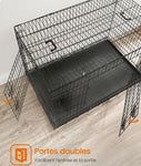 cage lapin nain en intérieur