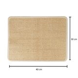 grattoir tapis lapin taille