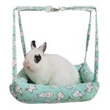 hamac suspendu cage lapin