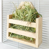 mangeoire lapin en bois
