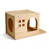 niche lapin en bois xxl